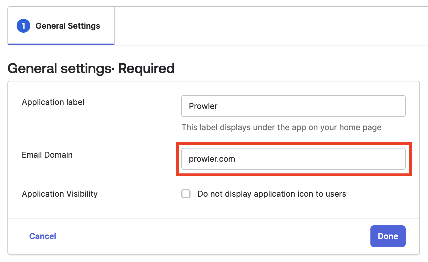 Configure IdP